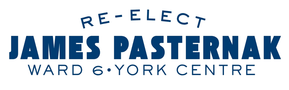 Re-elect James Pasternak — Ward 6, York Centre